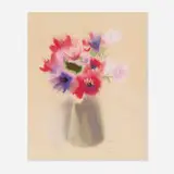 Loren MacIver, Untitled, 1985, pastel on paper