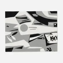 George Vranesh, Untitled (Kayak), 1980, acrylic and graphite on paper