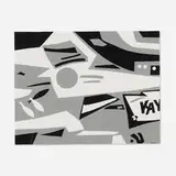 George Vranesh, Untitled (Kayak), 1980, acrylic and graphite on paper