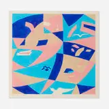George Vranesh, Study for Offshore Breeze, 1995, acrylic and graphite on paper