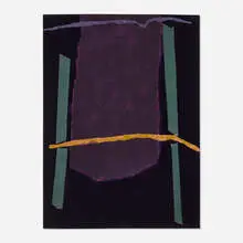 Untitled by Theodoros Stamos, 1977, screenprint in colors, sold Jul 2024