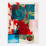 Robert Rauschenberg, Local Quarry One, 1968, offset lithograph in colors