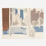 Fairfield Porter, New York Street Scene