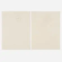 William H. Bailey, Two works from the Six Drypoints series, 1974, drypoint