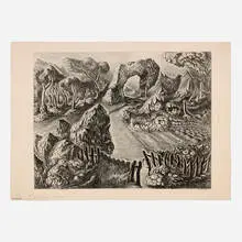 Wanda Gág, Gumbo Lane, 1927, lithograph on Rives