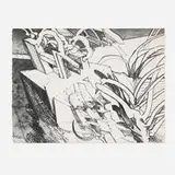 Richard Hunt, Tropical Landscape #26, 1979, lithograph