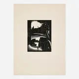 Paul Landacre, Sultry Day, 1937, wood engraving