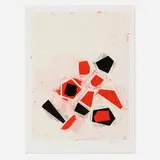 Joel Shapiro, Untitled, 2006, screenprint in colors