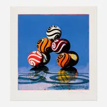 John Gibson, Land Fall, 2005, screenprint in colors