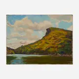 Robert Emmett Owen, Franconia Notch, N.H., oil on canvas