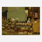 John Traynor, Envelopes, 2000, oil on canvas