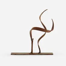 Untitled by Paul Kasper, c. 1968, welded steel, sold Jun 2024