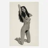 Robert Chapman, Untitled (Sharome), 1993, charcoal on Arches