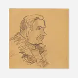 George Luks, Sketch of Johnny Queenan