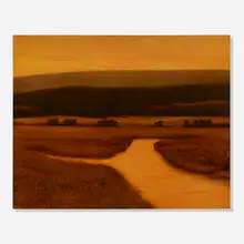 Dave Hall, My Home Water, 2010, oil on panel