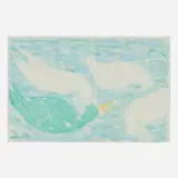 Stephen Pace, Untitled (Ducks), 1975, watercolor on paper