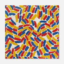 Michael Peter Cain, Cosmic Primaries, 1978, acrylic on fiberglass