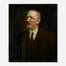 Blendon Campbell, William Woodville Rockhill, 1915, oil on canvas