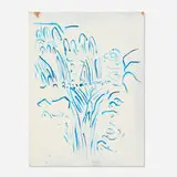 Bill Lynch, Waterfall, oil on wood