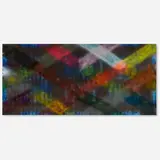 Richard Jouharian, Untitled, 1970, acrylic on vinyl over canvas