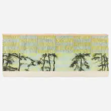 Georgia Marsh, The Law and the Lathe of Heaven, 1994, monoprint on paper