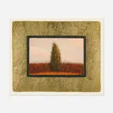 John Beerman, Untitled (Poplar Tree), 1991, intaglio with gold