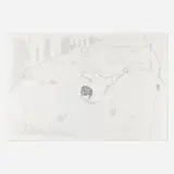 Adam Helms, Indoctrination, 2004, graphite on paper