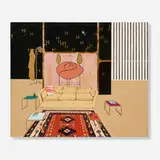 Echo Eggebrecht, The Samurai, 2008, oil on panel
