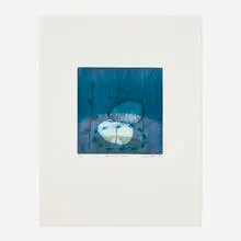 Anna Kunz, Old Souls Flowers, 1998, etching and aquatint in colors