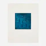 Anna Kunz, Elmo's Ladders, 1998, etching and aquatint in colors