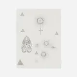Aurel Schmidt, Untitled (from the Misery series), 2015, graphite and inkjet print on paper