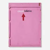 Aaron Rose, Alleged Galleries, 2002, acrylic on found wood