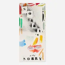 Dave Muller, Untitled (This Show Sucks), 2015, watercolor and mixed media on paper