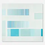 Kevin Appel, Storage Blue 2, 2000, acrylic and oil on canvas laid to panel