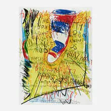 Despina Stokou, George BIII, 2016, lithograph in colors on archival inkjet