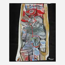 Forrest Kirk, Untitled, 2016, acrylic on canvas
