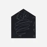 Kaws, Eye of the Tornado, 2016, felt-tipped marker on paper