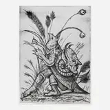 Nick Angelo, Chimera, 2020, screenprint