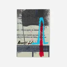 Oscar Murillo, Untitled, 2016, oil, oil stick and inkjet on paper