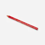 Red Pencil by John Baldessari and Amanda McGough, 2018, wood, colored pencil, Plexiglas, sold May 2025