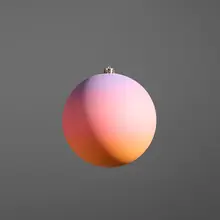 Rob Pruitt, Untitled (Ornament), 2019, spray paint, ornament