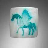 Untitled (Pegasus) by Salvador Dalí, 1967, pâte de verre, sold May 2025