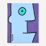 Thierry Noir, However what happens to all the unfulfilled dreams?, 2019, acrylic on canvas