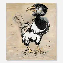 Hannah van Bart, Narrow Escape, 2005, acrylic on linen