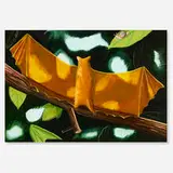 Nikki Maloof, Untitled (Bat), 2017, oil on canvas