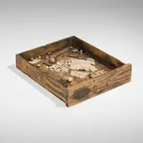Dario Robleto, The Button Collector, 2004, mixed media assemblage