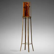 Michael Ayrton, Cage Contingency, c. 1969, bronze, Plexiglas