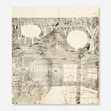 Jackie Gendel, Goodnight Girls, 2002, ink, wax and enamel on panel