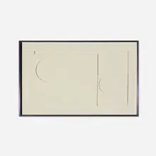 Ben Nicholson, White Relief, 1965, paint, carved wood