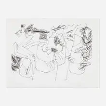 Harold Cohen, Brooklyn, 1983, ink on paper generated by AARON